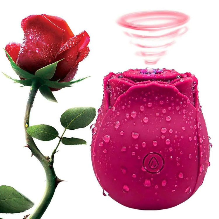 Rose Clitorial Suction Stimulator - PleasureandBliss