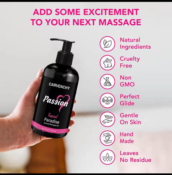 Massage Oil - PleasureandBliss
