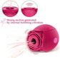 Rose Clitorial Suction Stimulator - PleasureandBliss